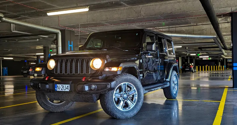 jeep wrangler warmińsko-mazurskie Jeep Wrangler cena 142000 przebieg: 107000, rok produkcji 2018 z Olsztyn